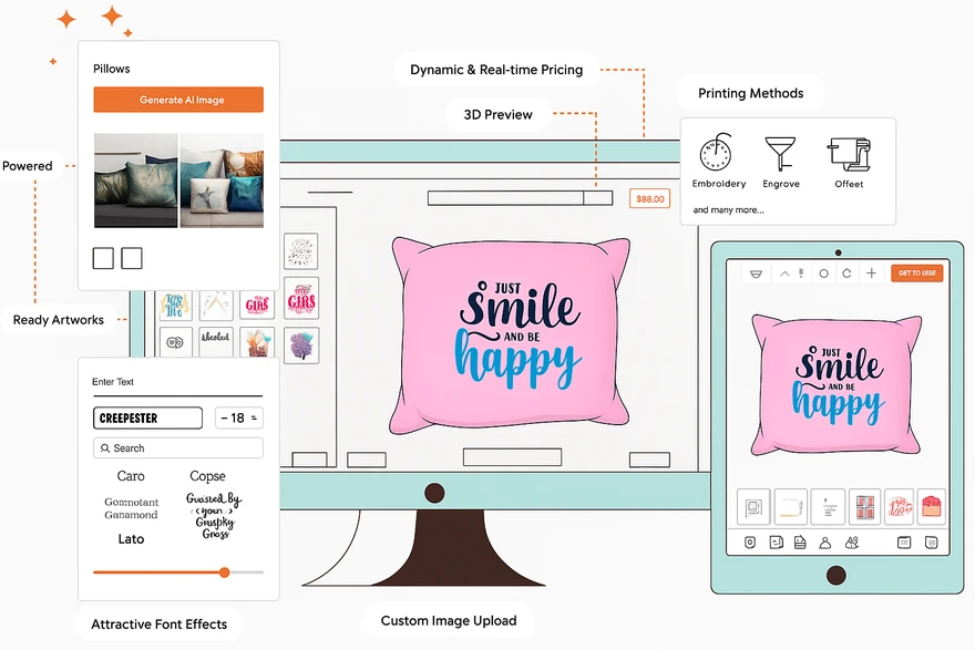 Gift Product Designer Tool