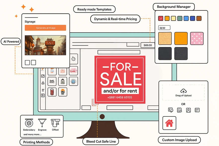Online Sign Design Tool