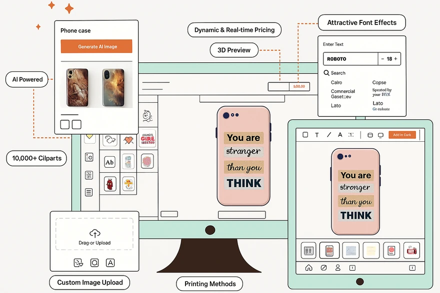 Skin and Cover Design Software